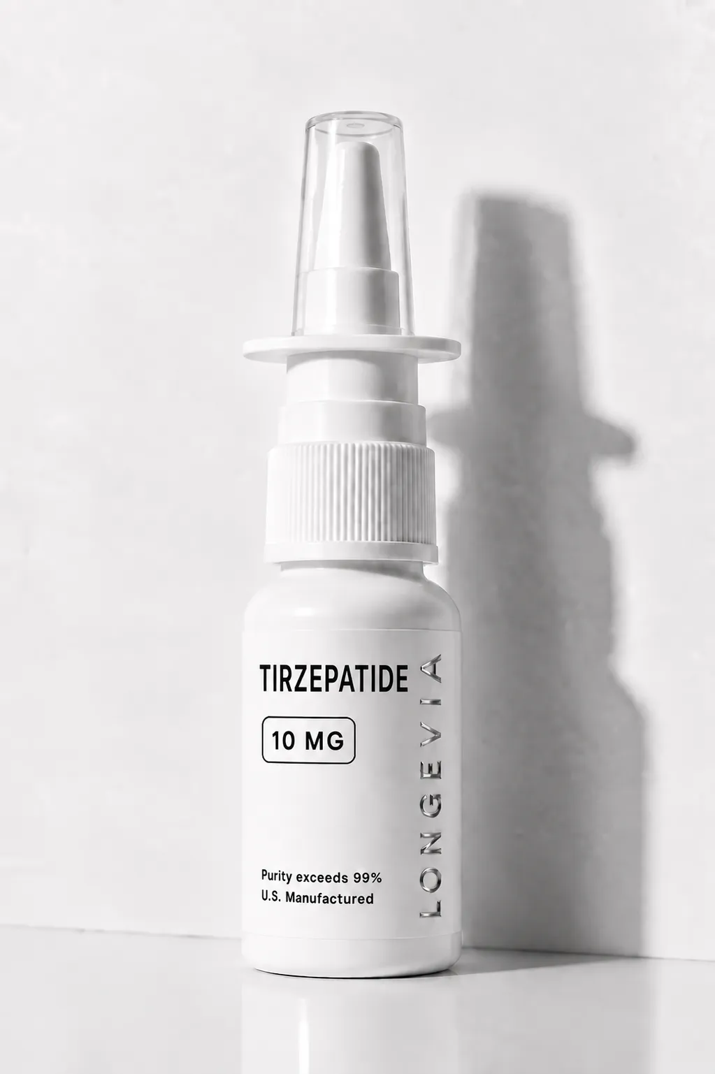Tirzepatide — Spray research peptide vial, photo 2 of 2